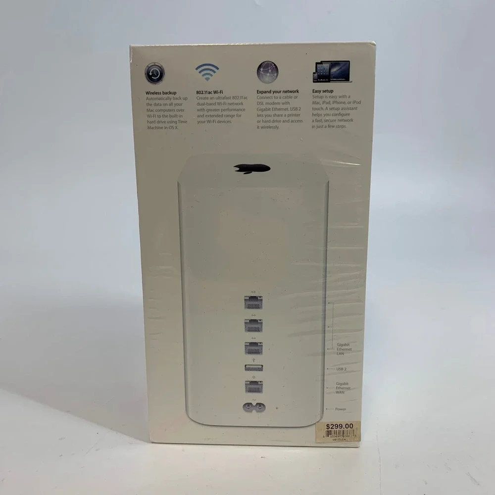 Apple‎ AirPort Time Capsule 2TB Wireless Backup Router ME177LLA